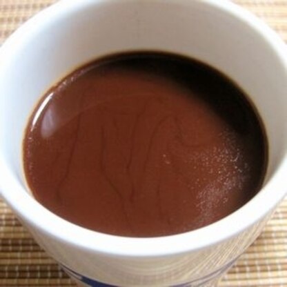 ほんとチョコって偉大！コーヒーがこんなにグレードアップするなんて♪美味しくほっこりしました。ラムチャン5834さん、ご馳走様です！